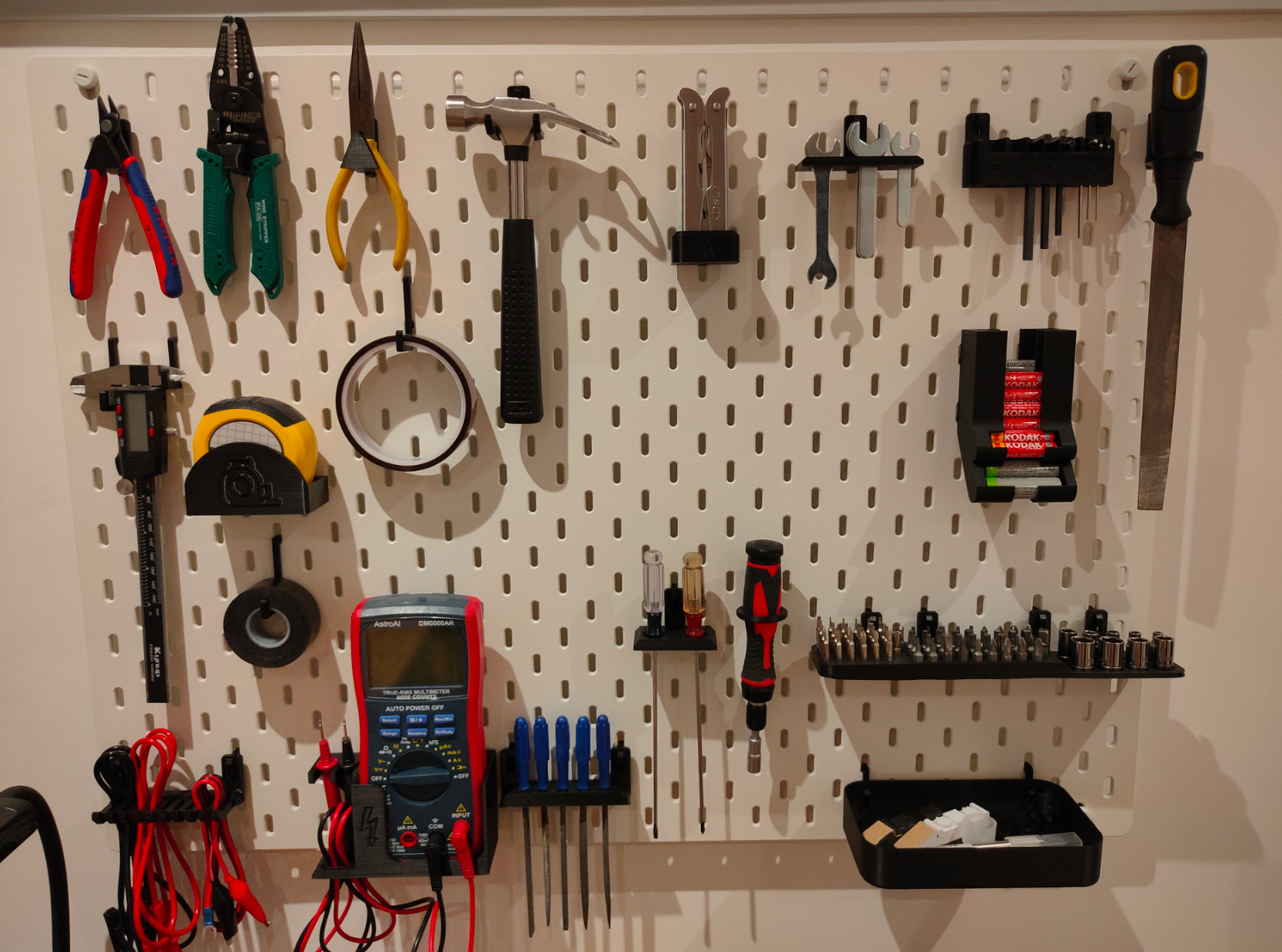 Pegboard Lochwand Werkzeugaufhänger